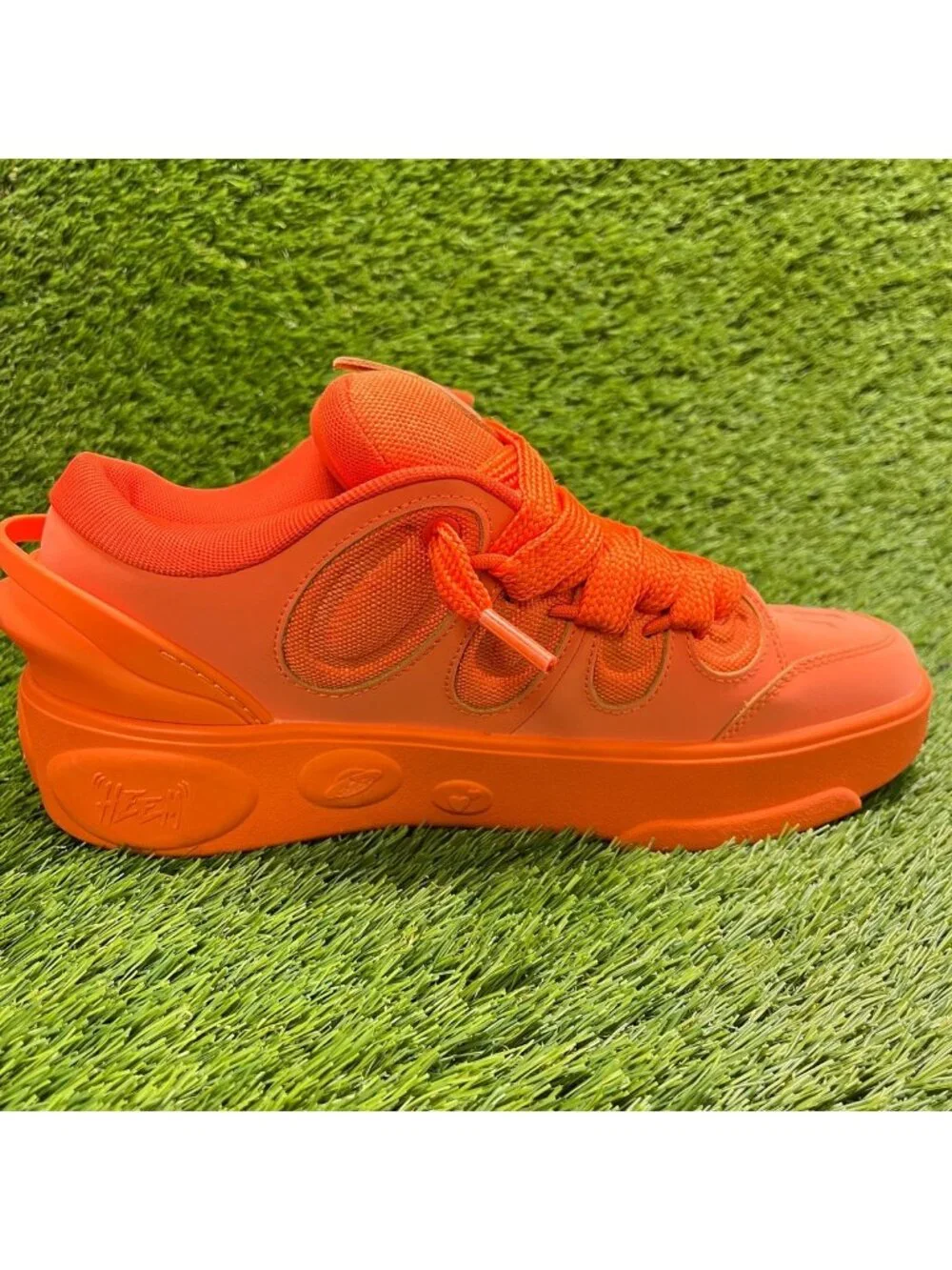 Puma LaMelo Ball LaFrancé Amour Mens Size 10.5 Orange Basketball Shoes Sneakers